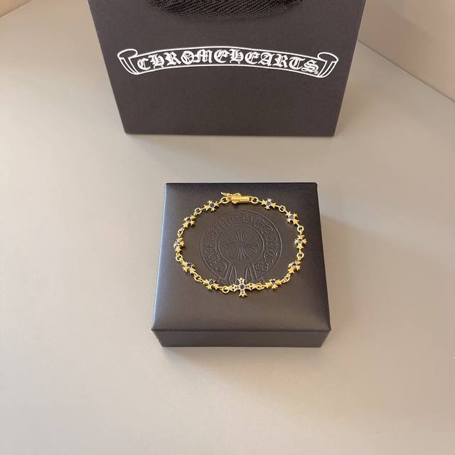 So cool! Latest Chrome Hearts bracelet! Unbeatable! Factory direct sales! 1:1 re