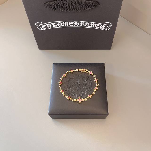So cool! Latest Chrome Hearts bracelet! Unbeatable! Factory direct sales! 1:1 re