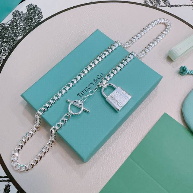 Tiffany & Co. necklace, exquisite silver version, celebrity style, vintage dist