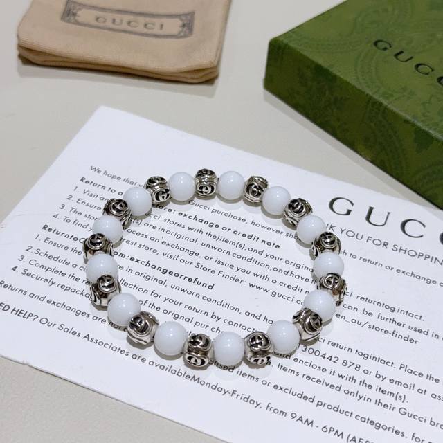 New Gucci Bracelet, Unisex, Latest Natural Stone Bracelet, Higher Grade, Celebri