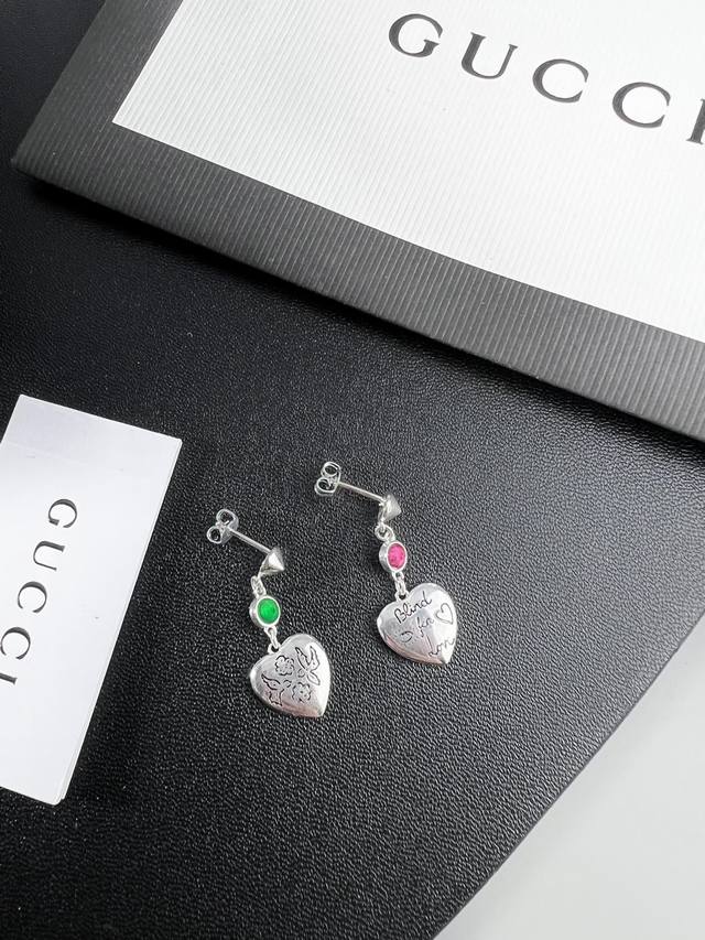 Gucci Heart Earrings DDD