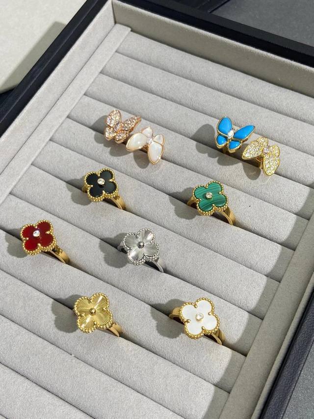 V gold-plated butterfly ring (exquisite version) is a must-have! Not only is it