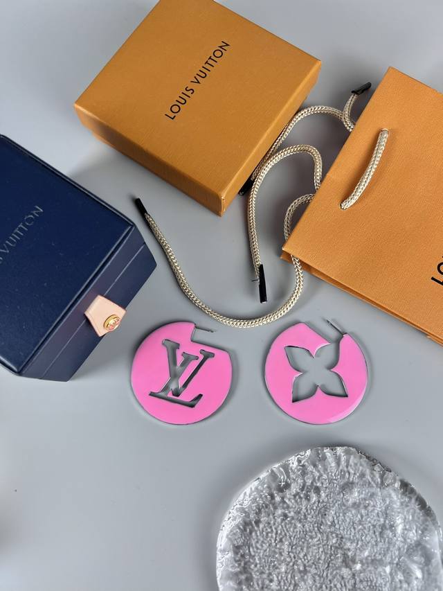 Lv Double-sided earrings DDD