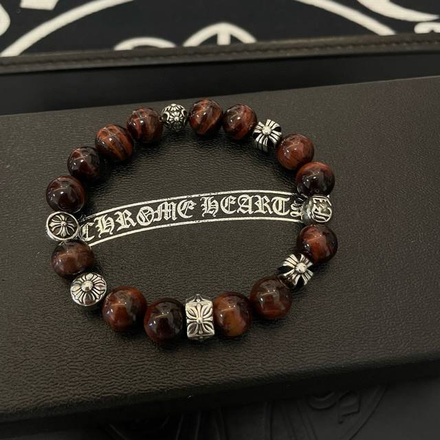 New boutique quality Chrome Hearts classic retro multi-element bracelet, popula
