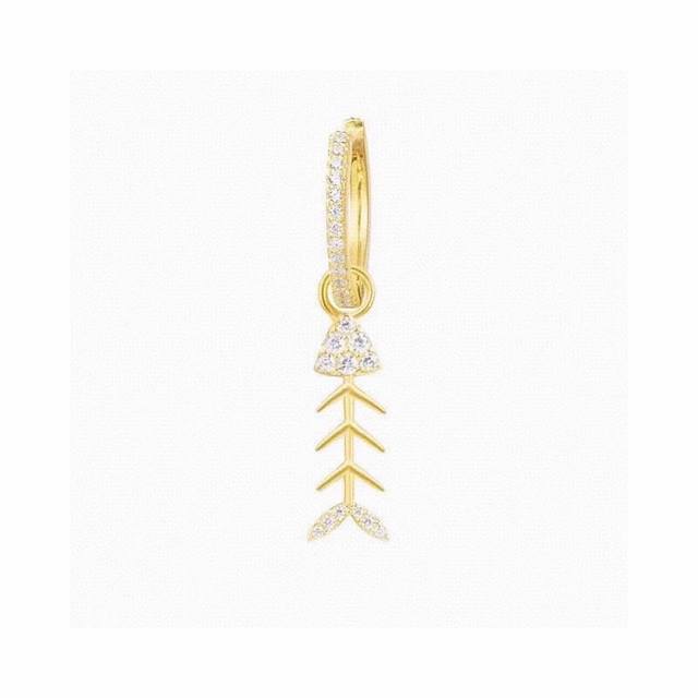 Apm Fish Earrings, Single Piece (Department Store Version) DDD