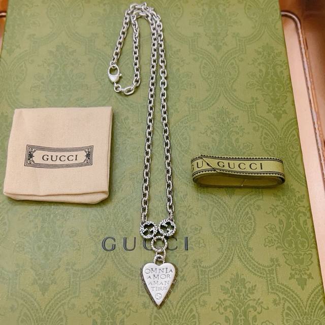 Gucci Necklace Latest Model, Higher-End Chain, Celebrity-Style Anger Forest Seri