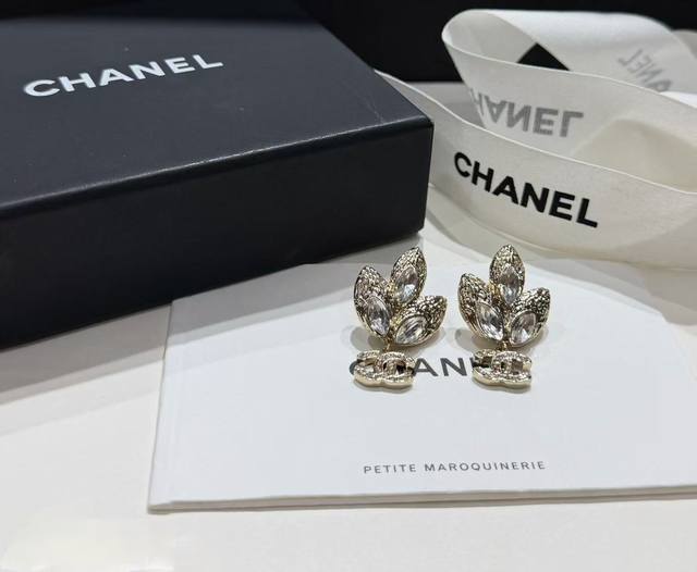 Chanel 26C Dream Garden Wheat Earrings New Arrival Chanel 26C New Arrival Europe