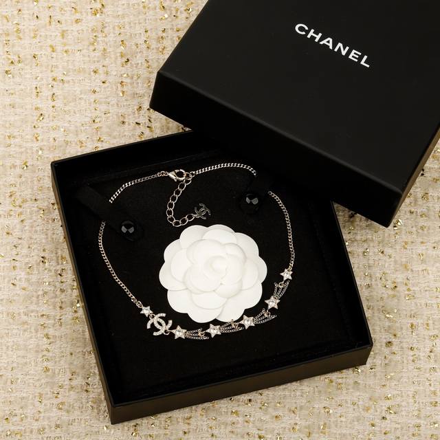 250663 We produce Zp16380! Bulk inquiries welcome. Xiang Meteor Double C Necklac