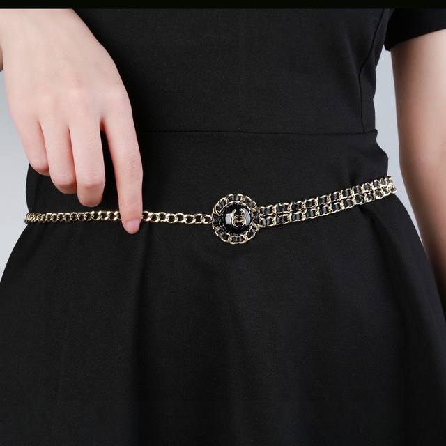 Chanel New Lambskin Waist Chain, 1:1 Quality, Classic Chanel Logo, High-End and