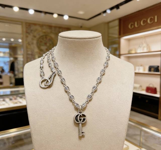 Gucci Necklace - Latest Model, Higher-End Chain, Celebrity Style, Anger Forest S