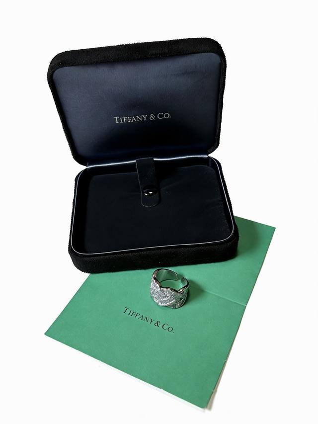 Tiffany ring, simple, elegant, versatile, trendy item, newly upgraded open ring,