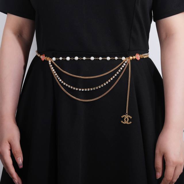 Chanel New Waist Chain, 1:1 Quality, Classic Cc Logo, High-End and Versatile, In