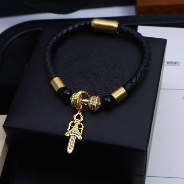 The Chrome Hearts bracelet makes a passionate debut, a stunning collision of Ita