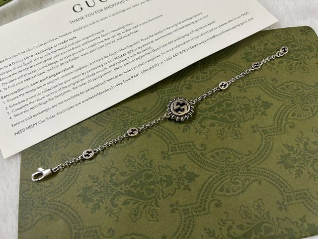 Gucci double G sunflower bracelet, length: 16-17-18cm.