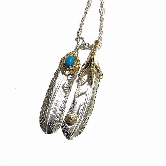 Goro Takahashi Blue Turquoise with Golden Claw Feathers DDD