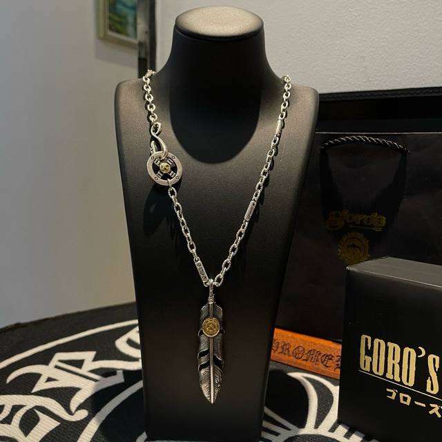 New arrivals: Goro's Takahashi Goro Gold-Plated Feather Pendant, Takahashi Goro