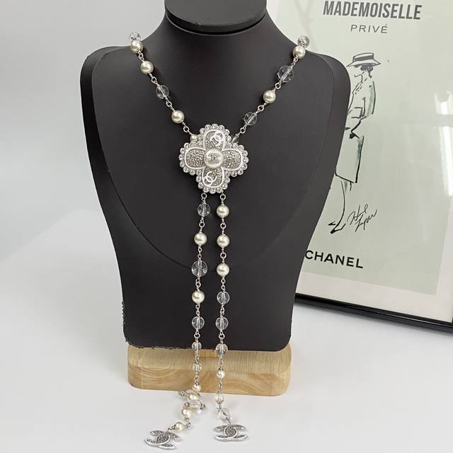 Code N1001 Chanel Necklace Hot Selling Item New Arrival Chanel 24 Full Diamond F