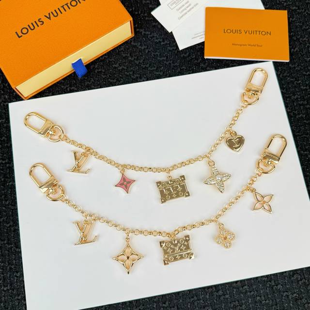 New Long Chain Bag with Chain Exclusive Original Craftsmanship New Louis Vuitton