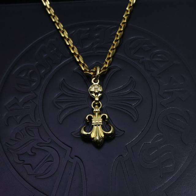 2026 Trendy Fashion Recommendation: Chrome Hearts Handmade Gold Classic Necklace