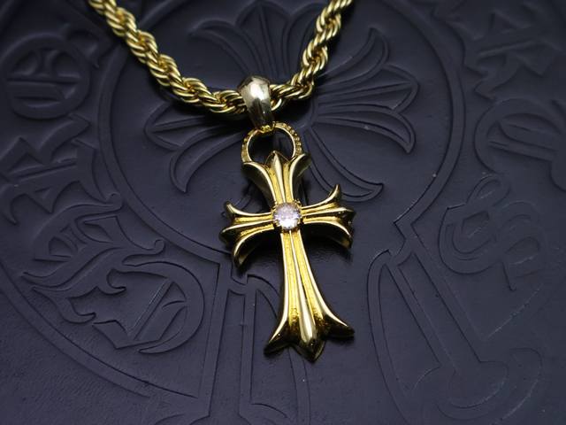 2026 Trendy Fashion Recommendation: Chrome Hearts Necklace with Braided Chain, H