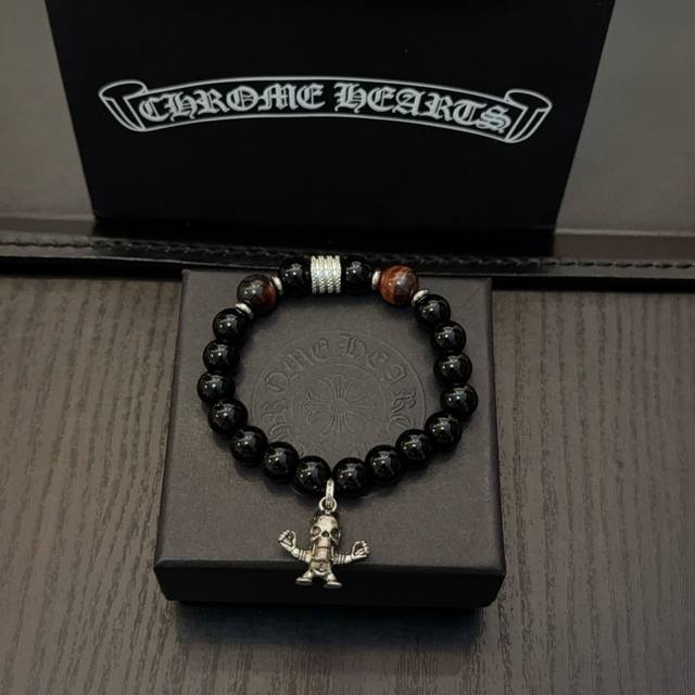 New boutique quality Chrome Hearts classic retro multi-element bracelet, popular