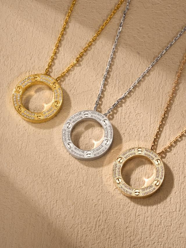Love Starry Night Necklace, Hand-set with Diamonds DDD. A super luxurious design