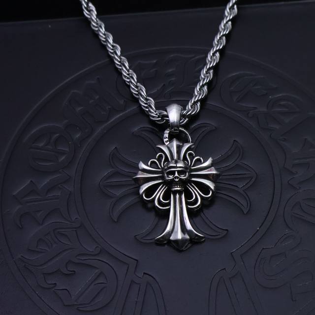 Chrome Hearts Hot Selling Dark Style! Ten Years of Dedicated Research! Thai Silv