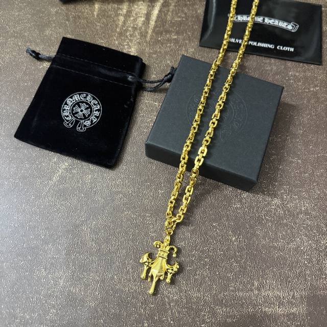 Chrome Hearts Absolutely gorgeous bracelet and necklace So beautiful~ Size 60 DD