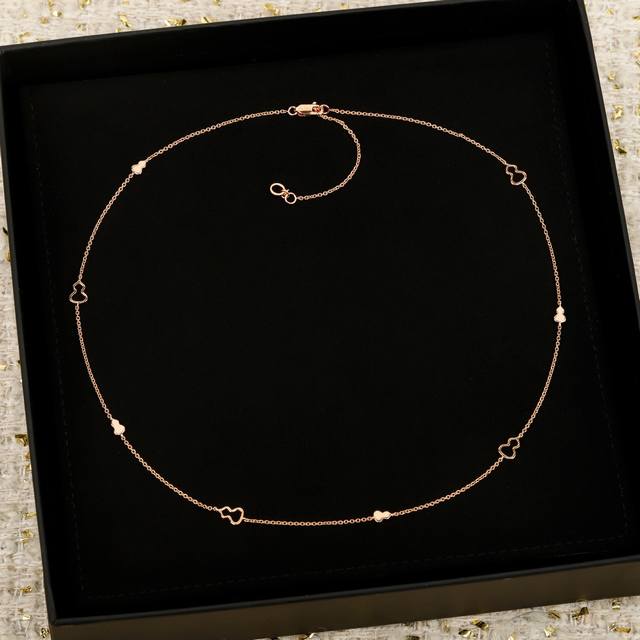 We present the Mini Gourd Necklace, the brand new Wulu Mini Solitaires series. C